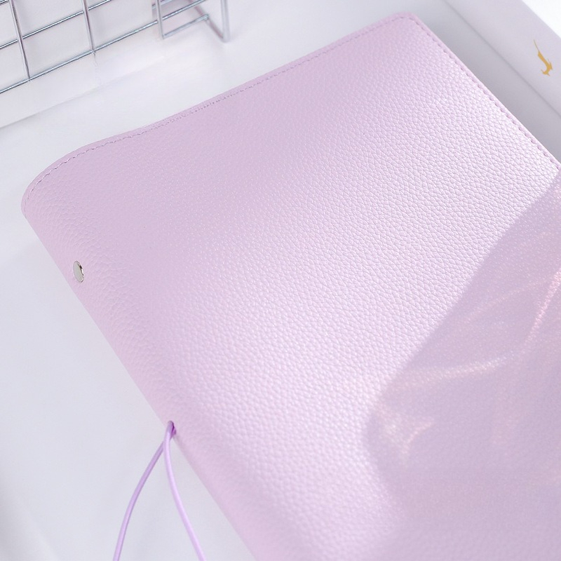A5  Soft PU DIY Binder Photoca - đánh giá và giá Vintage Leather Journal Notebook