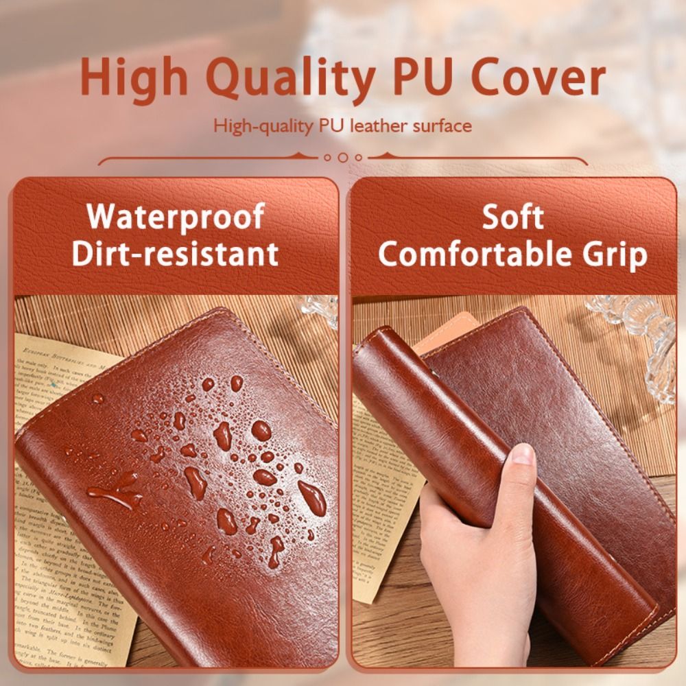 New A5/A6 Notebook Loose-leaf  - đánh giá và giá Vintage Leather Journal Notebook