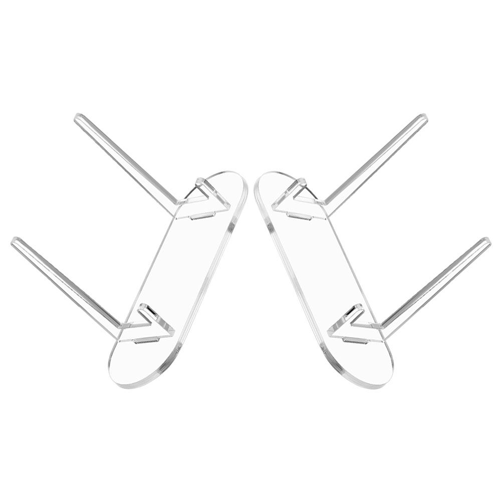 2Pcs Transparent Acrylic Displ - đánh giá và giá Clear Acrylic Book Stand Holder