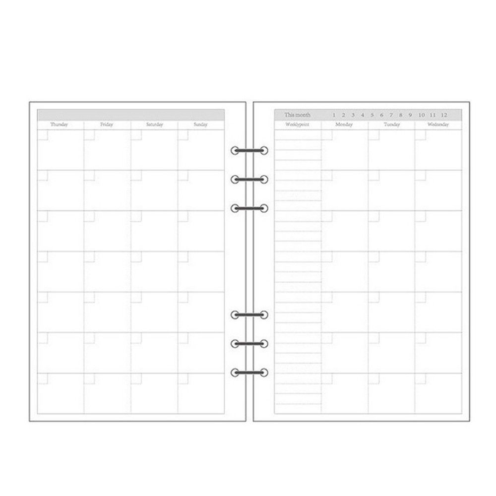 Grid Daily Planner 45 Sheets S - đánh giá và giá A5 Spiral Dotted Grid Notebook